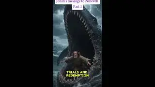 “Jonah and the Great Fish | The Man Who Tried to Run from God 🐋✨”