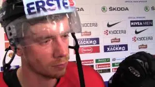 Michael Raffl hodnot&iacute; prohru s Franci&iacute;