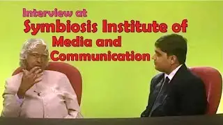 Dr. A.P.J. Abdul Kalam Interview with Anubhav Khandelwal at Symbiosis Institute