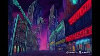 🎧 Neon Mirage: Psychedelic Trance Journey Through a Dystopian City