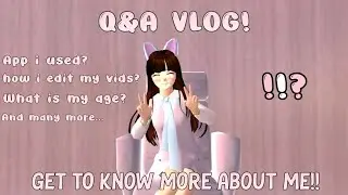 Q&A🤗💕 | Sakura School Simulator | Gweyc Gaming