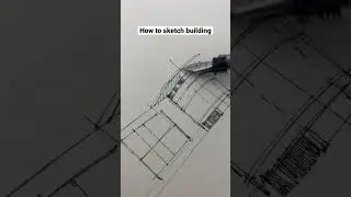 How to sketch building