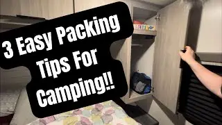 3 Easy Packing Tips For Camping #camping #packing #rv