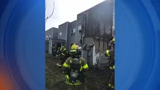4 displaced after townhouse fire in Norfolk