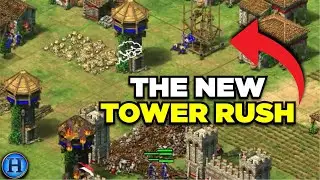 This New Tower Rush Strategy Has Potential | AoE2