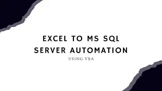 Automated Sales & Billing System in Excel with SQL Server Backend