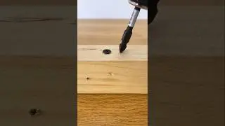 Countersinking without the countersink drill bit #shorts