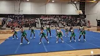 2024-25 DCMS Cheerleaders at MCSD Middle School Showcase