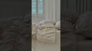 Sleep like royalty 💤😴🪞#comfybed #cozybedding #cozyroom #aesthetic