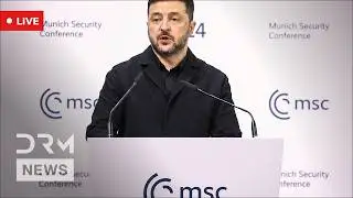 LIVE: Ukrainian President Zelenskyy Press Briefing on Sidelines of Munich Security Conference
