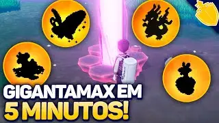Como pegar QUALQUER POK&Eacute;MON GIGANTAMAX em 5 MINUTOS no Pok&eacute;mon Sword & Shield