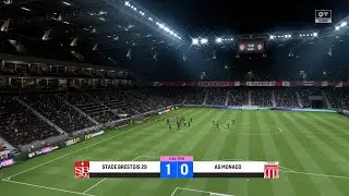 Brest Vs As Monaco - French Ligue 1 (25/26) - FC 26 Gameplay.