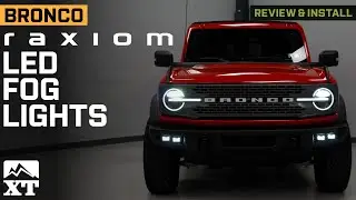 2021-2024 Bronco Raxiom LED Fog Lights Review & Install