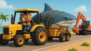 Farmer Bear Goes Fishing, And Gets A Surprise | Farm Work