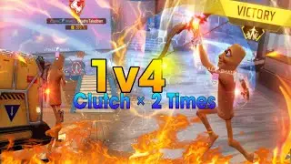 CS Ranked Me 2 Baar 1v4 Clutch 🔥 | 12 Kills | Pro Movement Free Fire