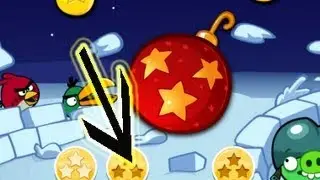 Angry Birds Seasons Winter wonderham 2 Golden Ball Bonus 3 Stars Walkthrough L&ouml;sung