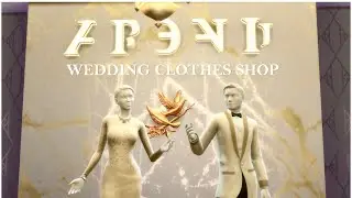 WEDDING CLOTHES SHOP &THE SHORT STORY/The Sims4: Get To Work/ Stop Motion Build