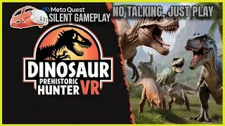 Dinosaur Prehistoric Hunter VR - First Minutes VR Gameplay (No Commentary) | Meta Quest 3