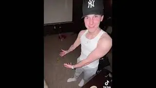 A tik tok story where a guy slips on a banana peel ( meme)