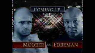 George Foreman vs Michael Moorer HBO Full Fight PPV Knockout! post Muhammed Ali Joe Frazier Tyson KO