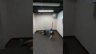 Modified side plank reach through