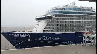 Mein Schiff 4 2024 Port of Bremerhaven   Cruise ship - Kreutzfahrtschiff