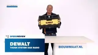 DeWalt Tough System DAB Radio Speedreview