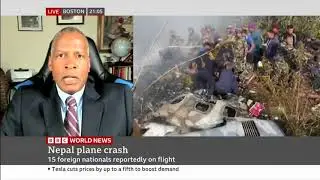 BBC interviews Todd Curtis about the 2023-01-15 crash of a Yeti Airlines ATR 72 in Pokhara, Nepal