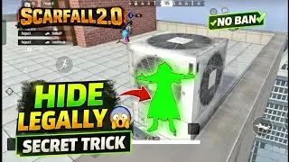 SCARFALL 2.0 Me Legally Hide Kaise Kare 😎 | legale Hack | Pro Survival Tricks #scarfall #tricks 