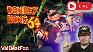 First Time Playing Donkey Kong 64! Day 1!
