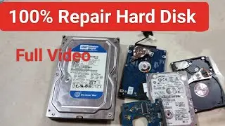 Hard Disk  Repair || Hard Disk Repair Software Oftware|| Laptop Hard Disk Repair||How to make Hard