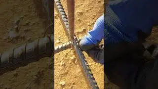 Rebar Tie up tips✅  #tech #short