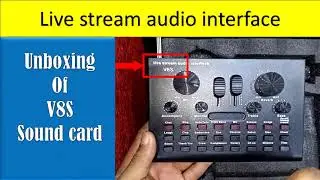unbox therapy V8s Sound Card Console product testing video (IT SUPPORT ADVICE)
