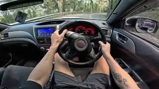 WRX STI POV, catless Tomei (4K)