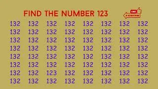 Find the Number 