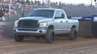 Truck Pulling 2021 Buck Diesel Powerfest Street Legal Diesel 4x4 Trucks Pulling