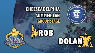 Rob vs Dolan - PvT | Cheeseadelphia Summer LAN: Group Stage | American LAN SC2 Tournament