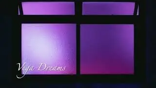 Relax vibe #12. Window at night. Lounge/Hip-hop/Soul&R&B music.