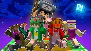 REUNI INSCRITOS E FIZ UMA CORRIDA MORTAL DESAFIO NO MINECRAFT!