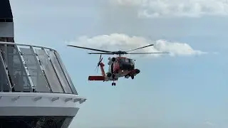 U.S. Coast Guard Jayhawk Rescue Helicopter