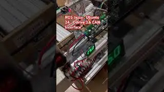 Raspberry pi 5 &  CAN  interface Odrive 3.6  ROS2_Control  hardware interface