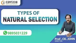 9895031229 | HSST ZOOLOGY | HSST BOTANY | Types of Natural Selection | Online/Offline Classes