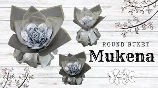How to make a round bouquet from a prayer robe