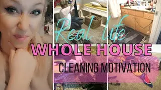 REAL LIFE WHOLE HOUSE CLEAN 2021 | Messy house clean  #wholehouseclean