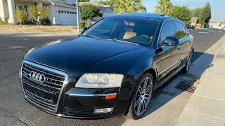 How to bleed AUDI A8 Coolant system