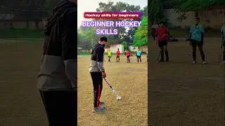 Easy Field Hockey Skills for Beginners 🏑🔥 | shekhar hockey #shorts