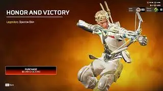 APEX LEGENDS | Sparrow | Legendary Skin | Honor and Victory