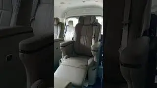 modifikasi Hiace pakai jok Pilot seat bisa muter