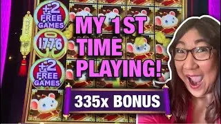 My First Time Playing &bull; Coin Combo-Marvelous Mouse -335X Bonus &bull; San Manuel Casino