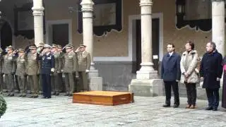 Academia de Artiller&iacute;a de Segovia 2012. Toma posesi&oacute;n General Sanz y Calabria 7/2/2012
